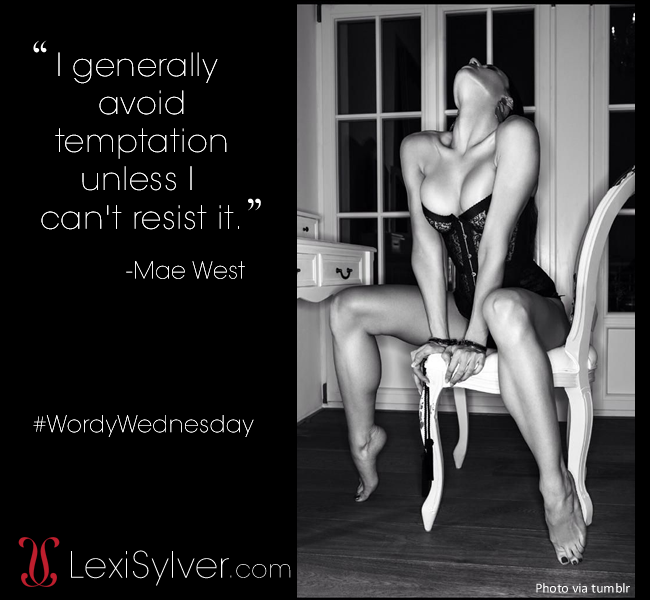 Mae West quote | Wordy Wednesday | Lexi Sylver