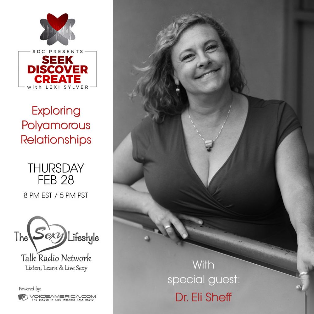 Dr. Elisabeth Sheff Exploring Polyamorous Relationships Lexi Sylver SDC Radio Podcast