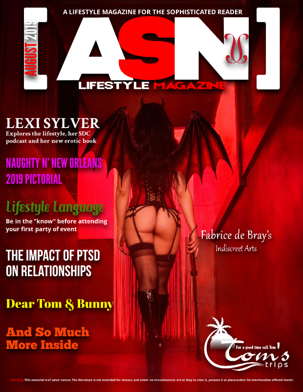 Lexi Sylver ASN Lifestyle Magazine Shameless Interview Sexy Photos August 2019