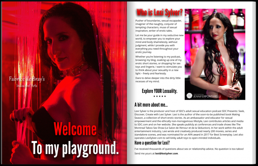 Lexi Sylver ASN Lifestyle Magazine August 2019 Shameless Interview and Sexy Photos