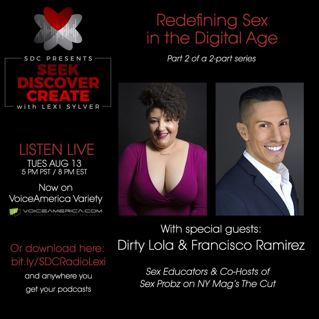 Dirty Lola Francisco Ramirez Sex Probz NY Mag The Cut Lexi Sylver SDC Podcast