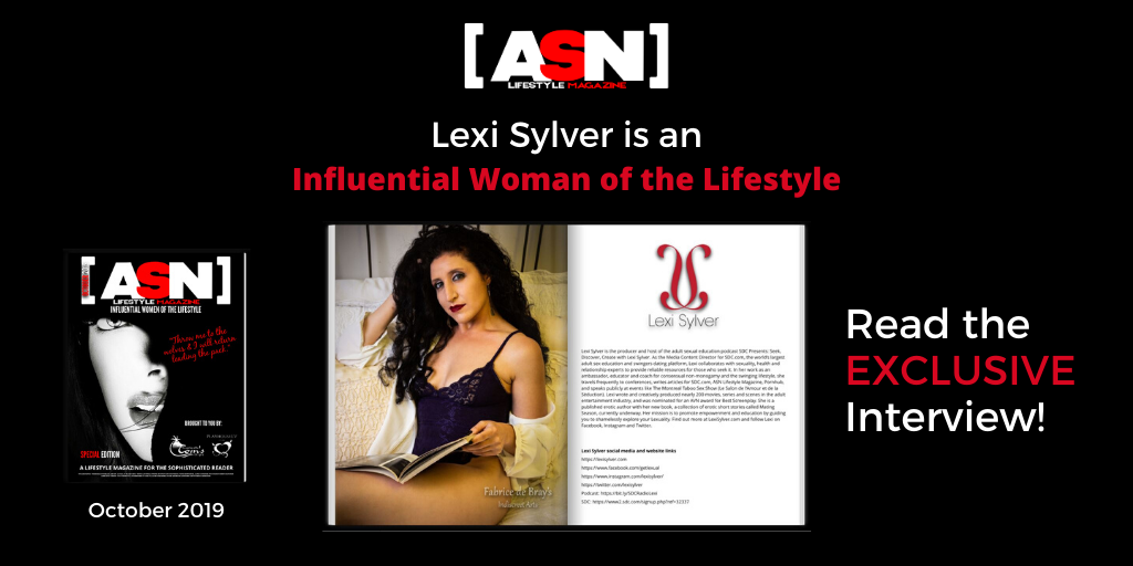 I’m Voted an Influential Woman of the Lifestyle in ASN Magazine!