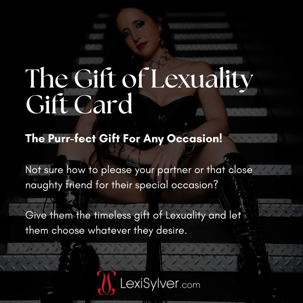 Lexi Sylver Gift Card Gift of Lexuality