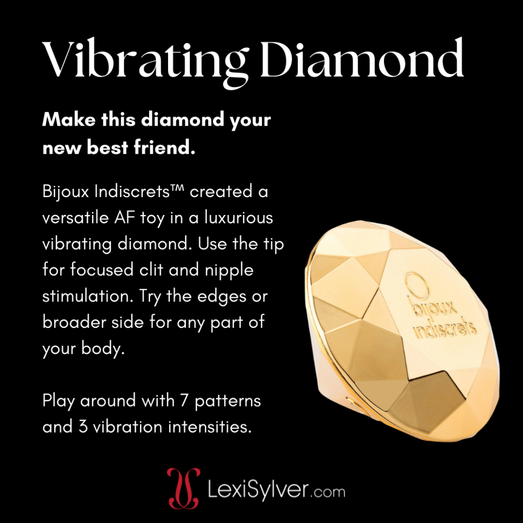 Lexi Sylver Sex Toys Vibrating Diamond Bijoux Indiscrets
