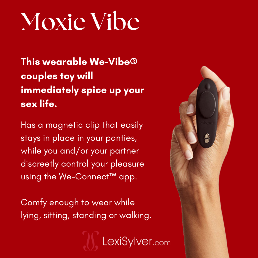 Lexi Sylver Sex Toys We Vibe Moxie Wireless Couples Vibrator