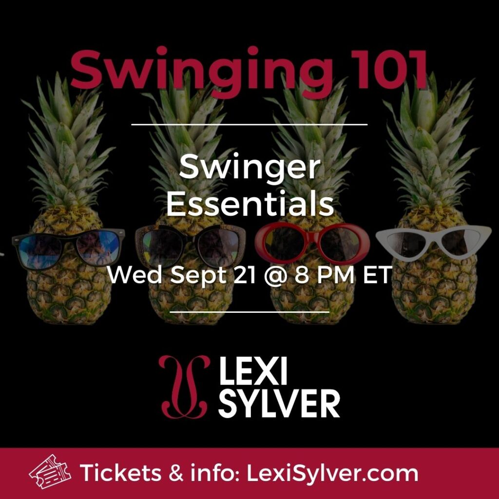 Swinger Essentials Lexi Sylver Swinging 101 Swinger Coach